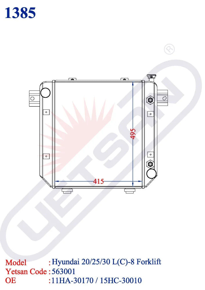 Hyundai 20/25/30 L(C)-8 Forklift