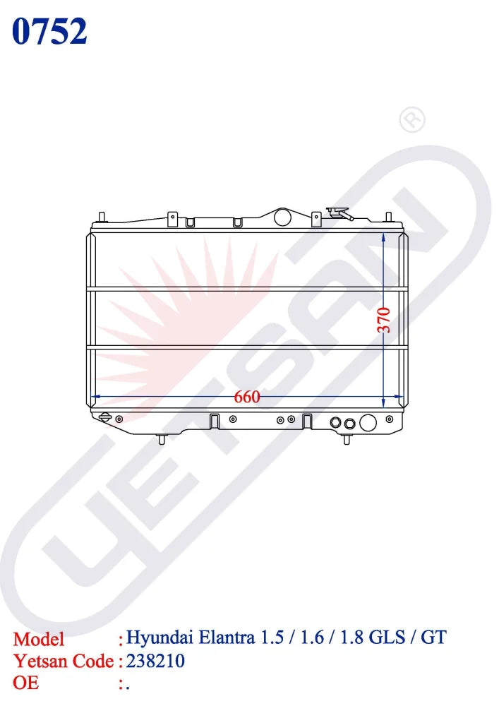 Hyundai Elantra 1.5 / 1.6 1.8 Gls Gt