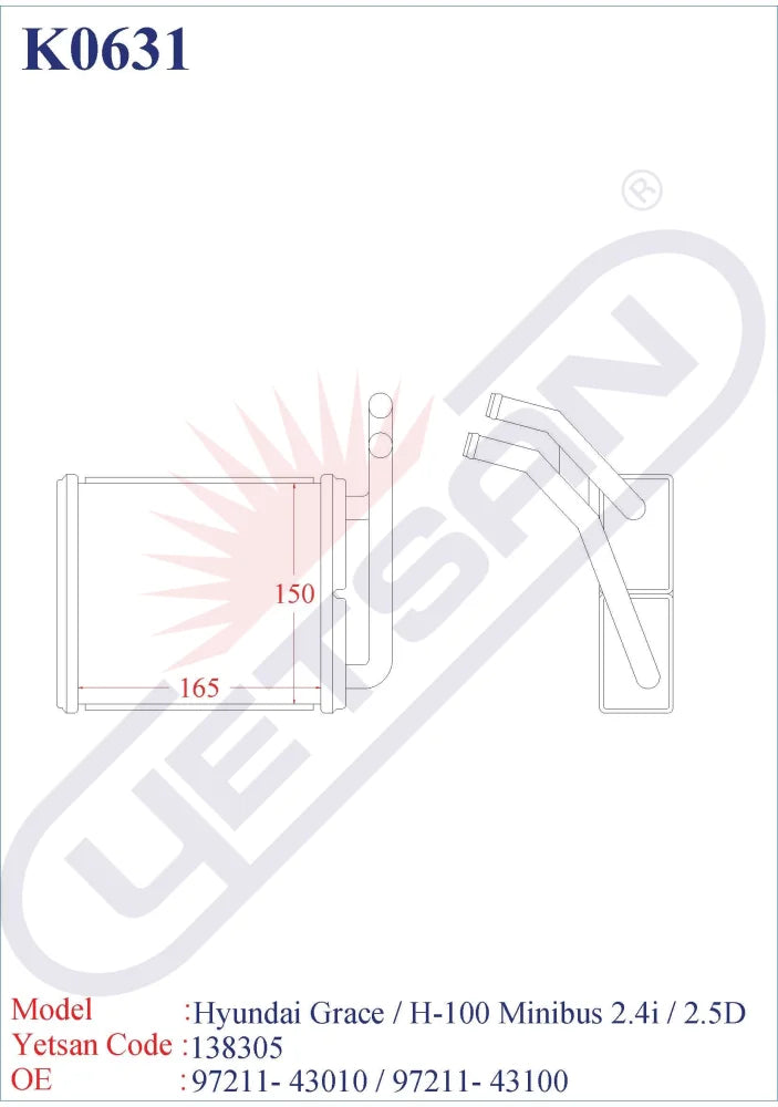 Hyundai Grace / H-100 Minibus 2.4I 2.5D 2.6D