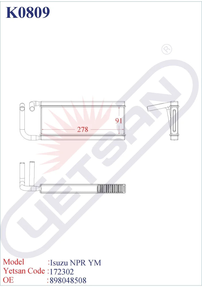 ISUZU NPR YM Yetsan Catalog