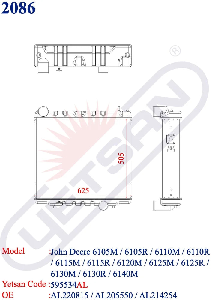 John Deere 6105M 6105R 6110M 6110R 6115M 6115R 6120M 6125M 6125R 6130M 6130R 6140M