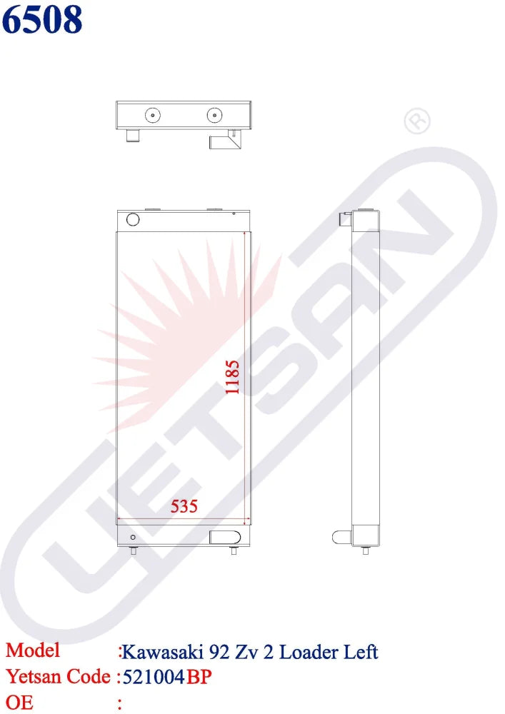 Kawasaki 92 Zv 2 Loader For Left Side