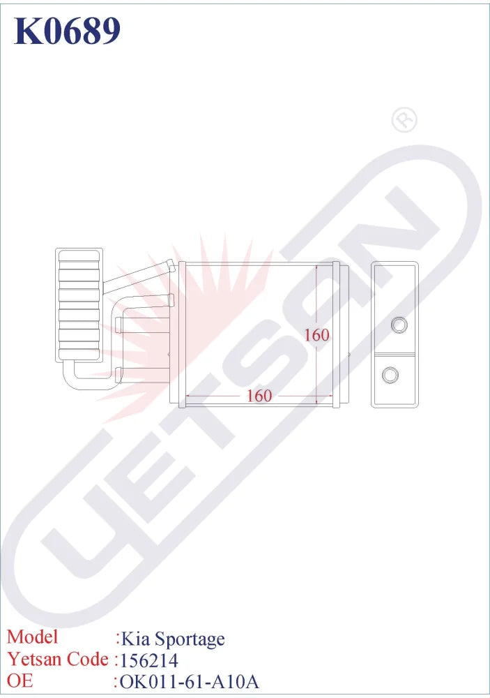 KIA Sportage Yetsan Catalog
