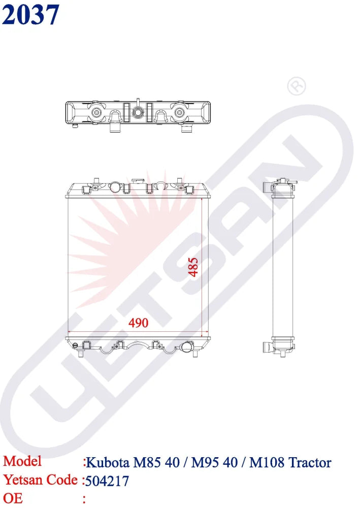 Kubota M85 40 / M95 M108