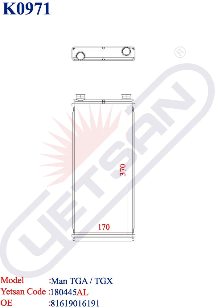 Man Tga / Tg X Heater