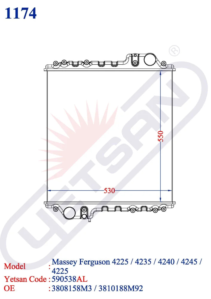 Massey Ferguson 4225 / 4235 4240 4245