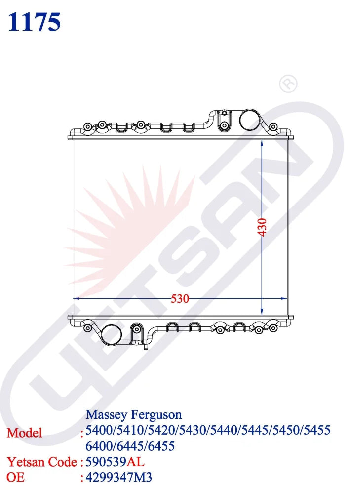 Massey Ferguson 5400 / 5420 5430 5440 5445 5450 5455 6400 6445 6455