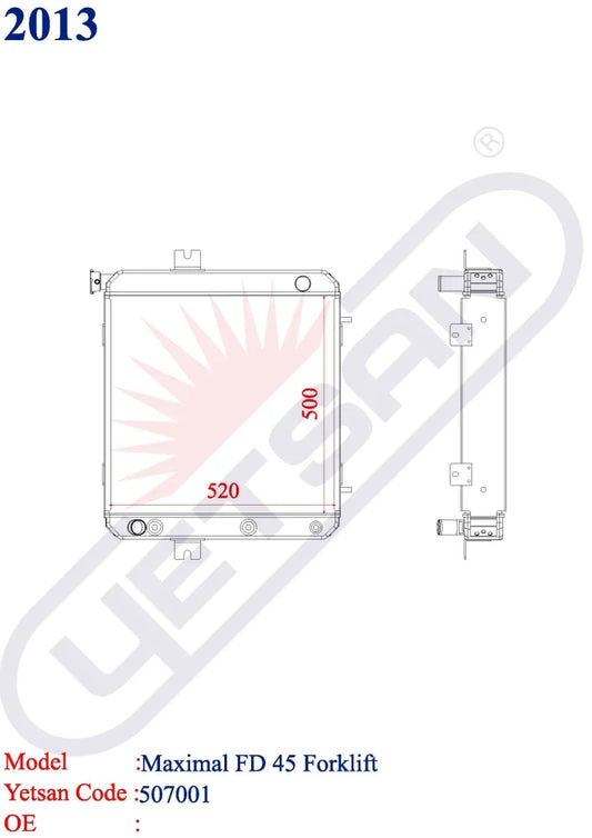 Maximal Fd 45 Forkli̇ft