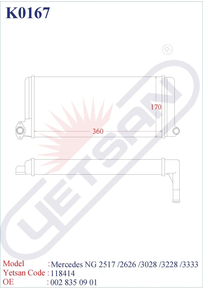 Mercedes Benz Ng 1013 / 1213 1414 1644 1719 1919 2032 2219 2517 2626 3028 3228 3333 3535