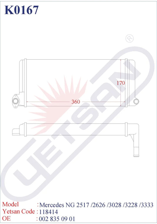 Mercedes Benz Ng 1013 / 1213 1414 1644 1719 1919 2032 2219 2517 2626 3028 3228 3333 3535