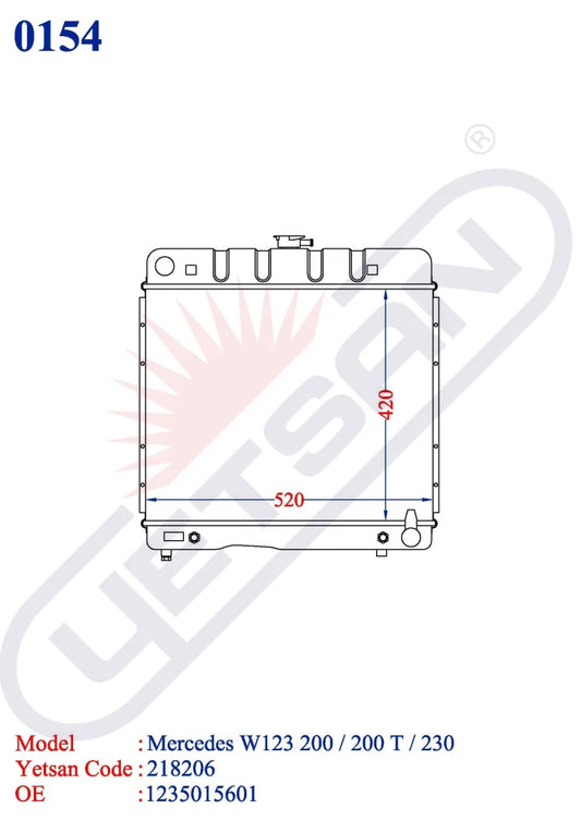 Mercedes Benz W123 200 / T 230 Ce E Te 280 D 240 Td