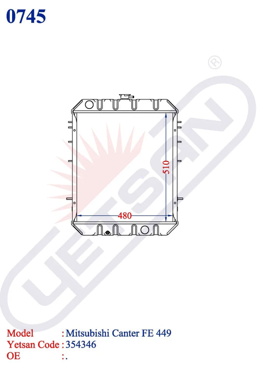 Mitsubishi Canter Fe 449