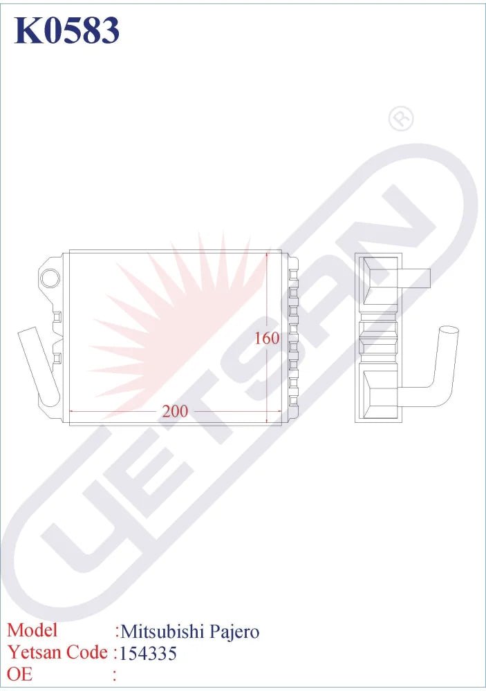 MITSUBISHI Pajero Yetsan Catalog