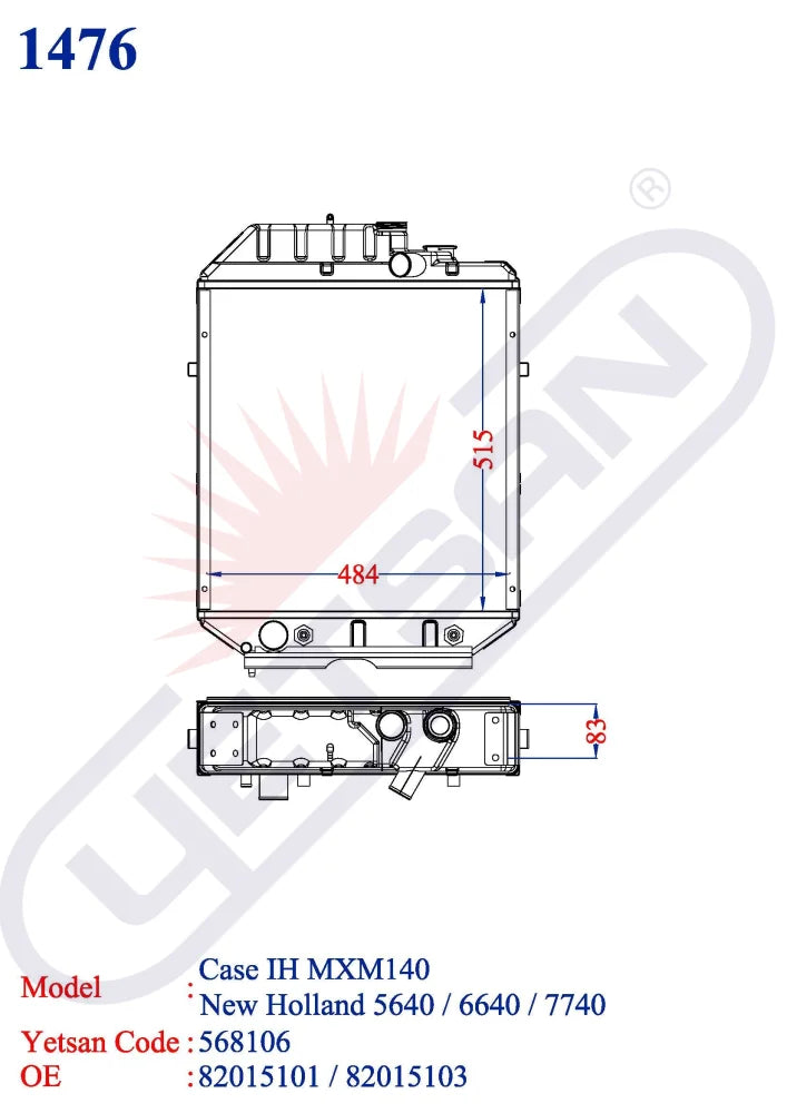 New Holland 5640 / 6640 7740