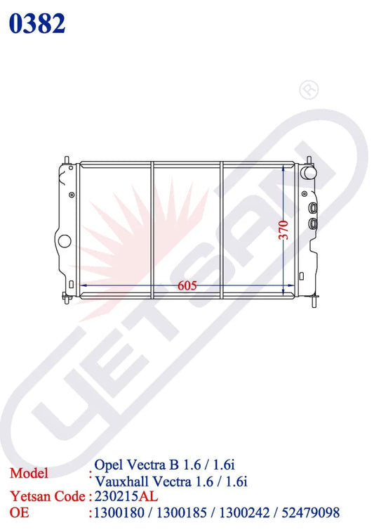 Opel Vectra B 1.6 / 1.6I /2.0I 16V 1.8I 2.0I