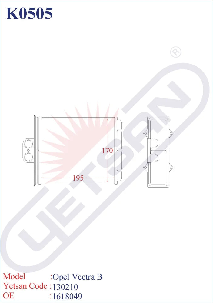 Opel Vectra B Chassis