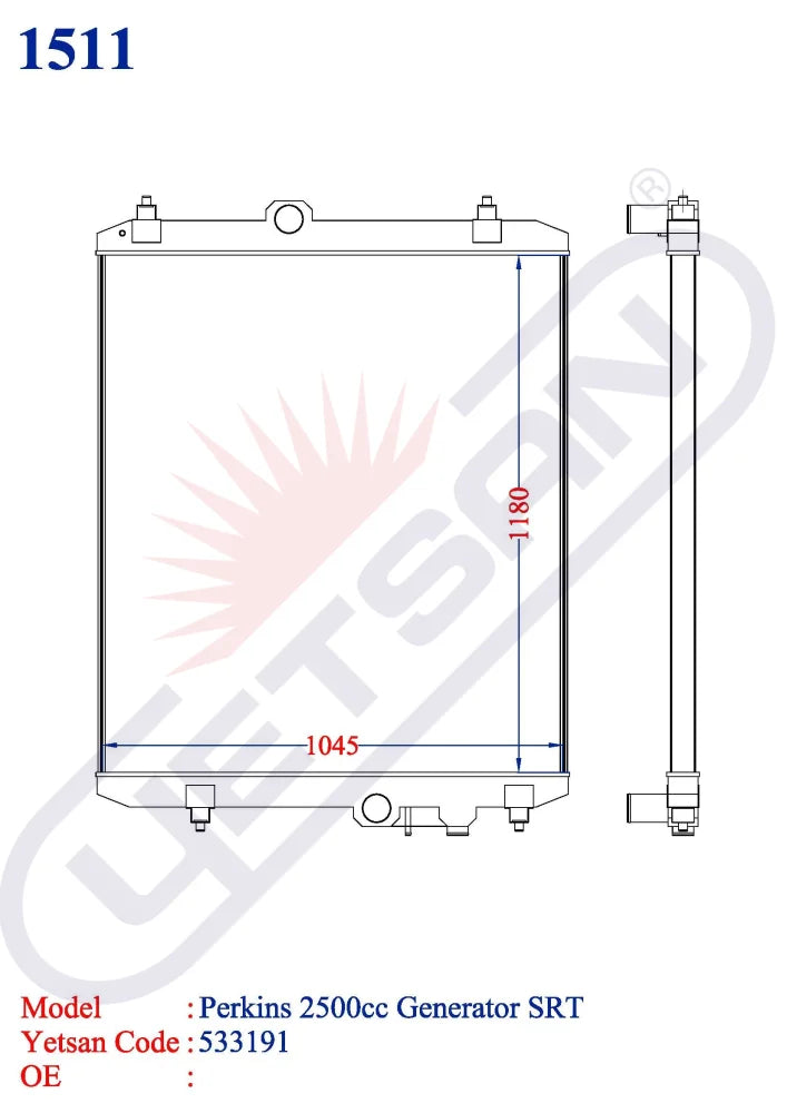 Perkins 2500Cc Generator Srt
