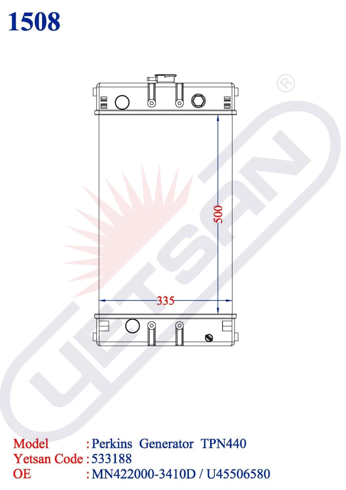 Perkins Generator Tpn440