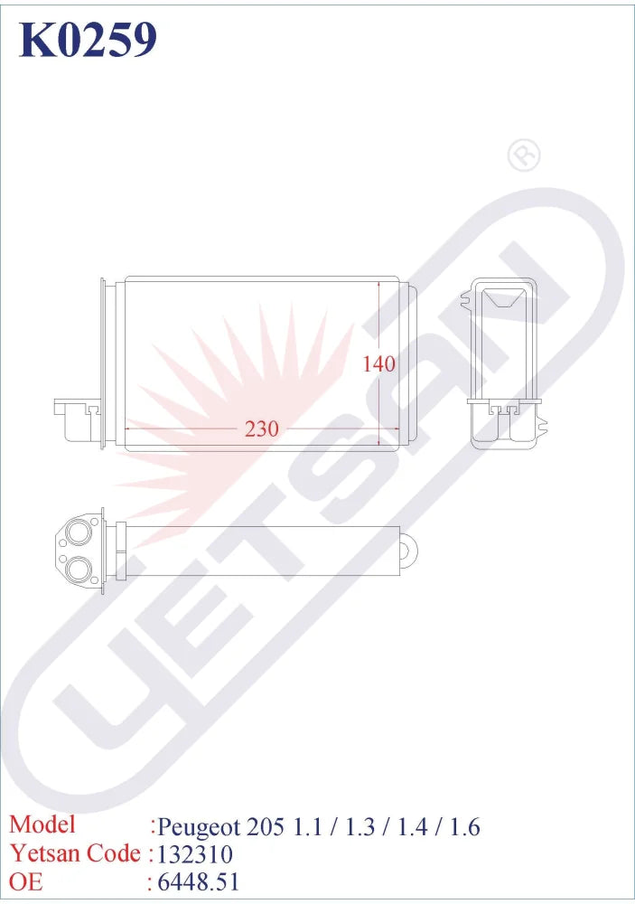 Peugot 205 1.1 / 1.3 1.4 1.6 Gti 1.9 1.8 D Td