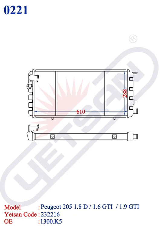 Peugot 205 1.8 D / 1.6 Gti 1.9