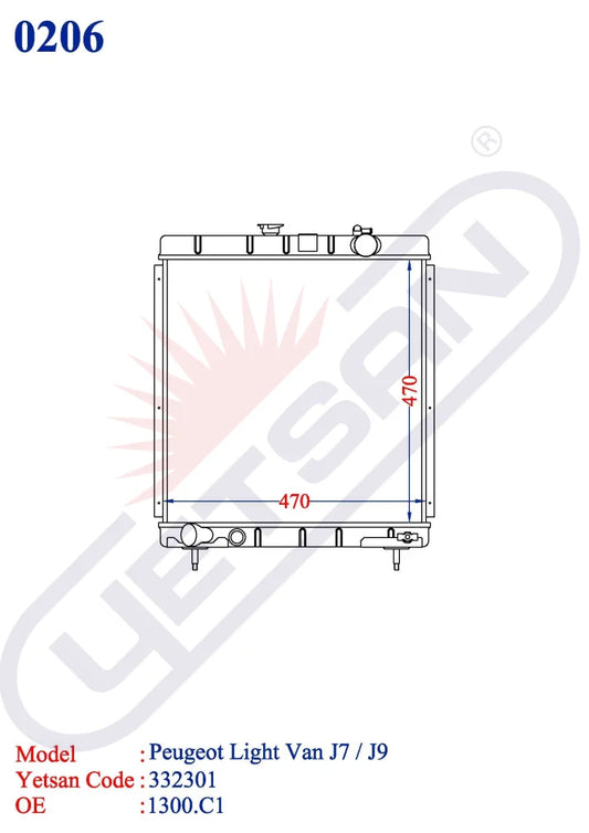 Peugot Light Van J7 / J9