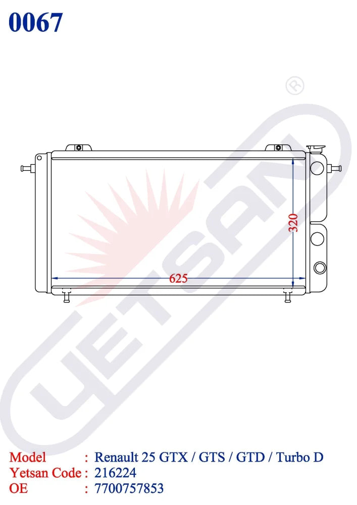 Renault 25 Gtx / Gts Gtd Turbo D