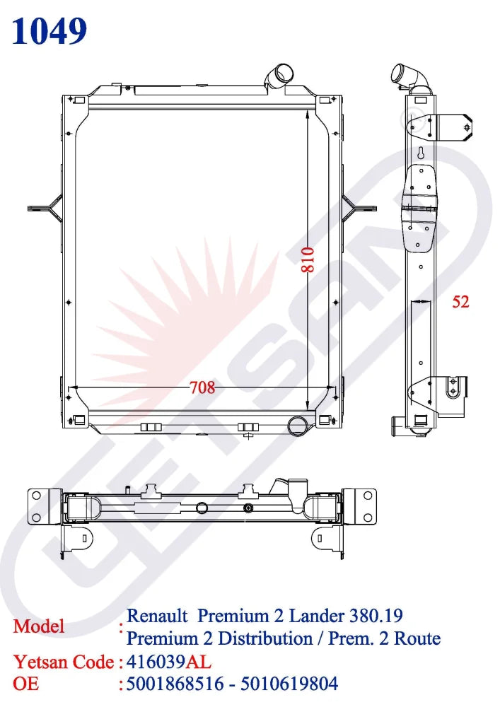 Renault Premium 2 Lander 380.19 / Distribution Route