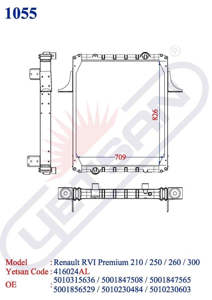 Renault Rvi Premium 210 / 250 260 300