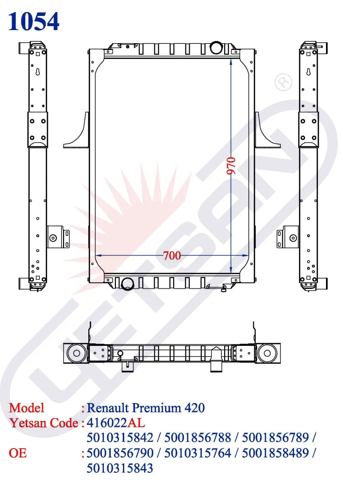 Renault Rvi Premium 420 / Route 320 370 - Distribution 210 270