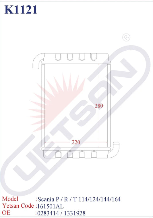 Scania P 114 / 124 144 R 164 T /124 /94