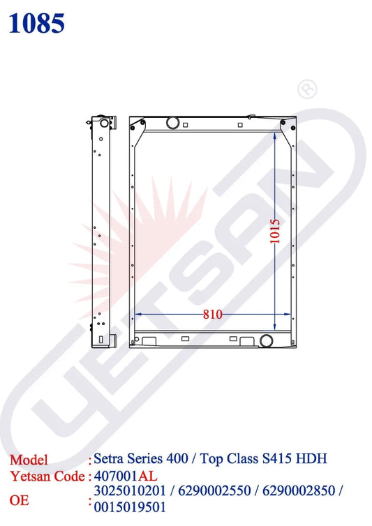 Setra Series 400 / Top Class S415 Hdh