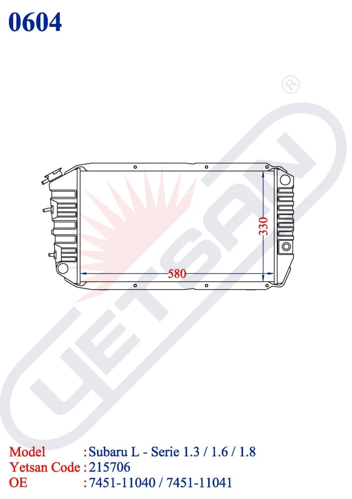 Subaru L Serie 1.3 / 1.6 1.8