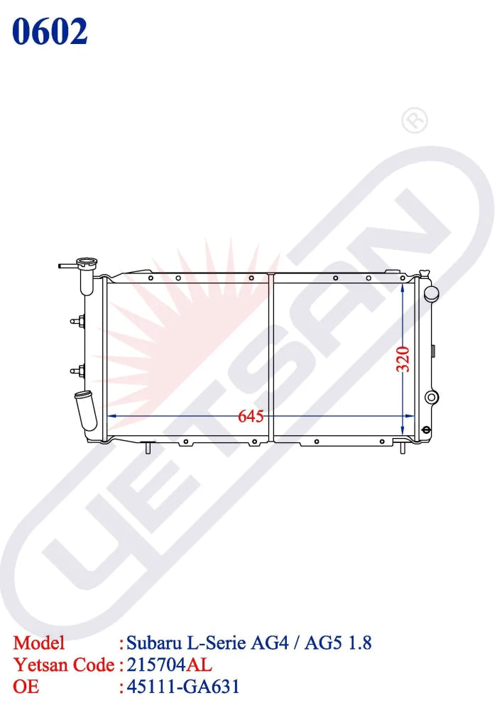 Subaru L Serie Ag4-Ag5 1.8