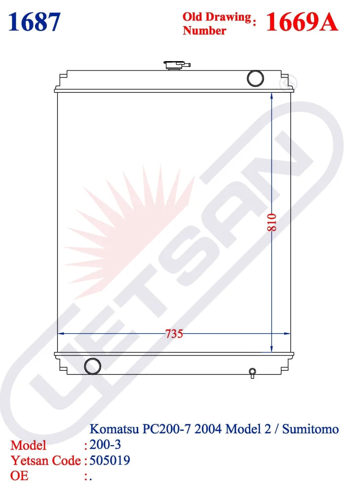 Sumitomo 200-3 / Komatsu Pc200-7 2004 Model 2