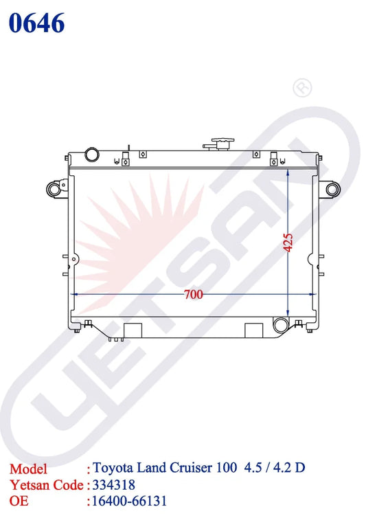 Toyota Land Cruiser 100 4.5 / 4.2 D