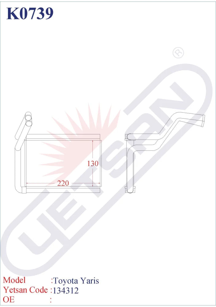 TOYOTA Yaris – Yetsan Catalog