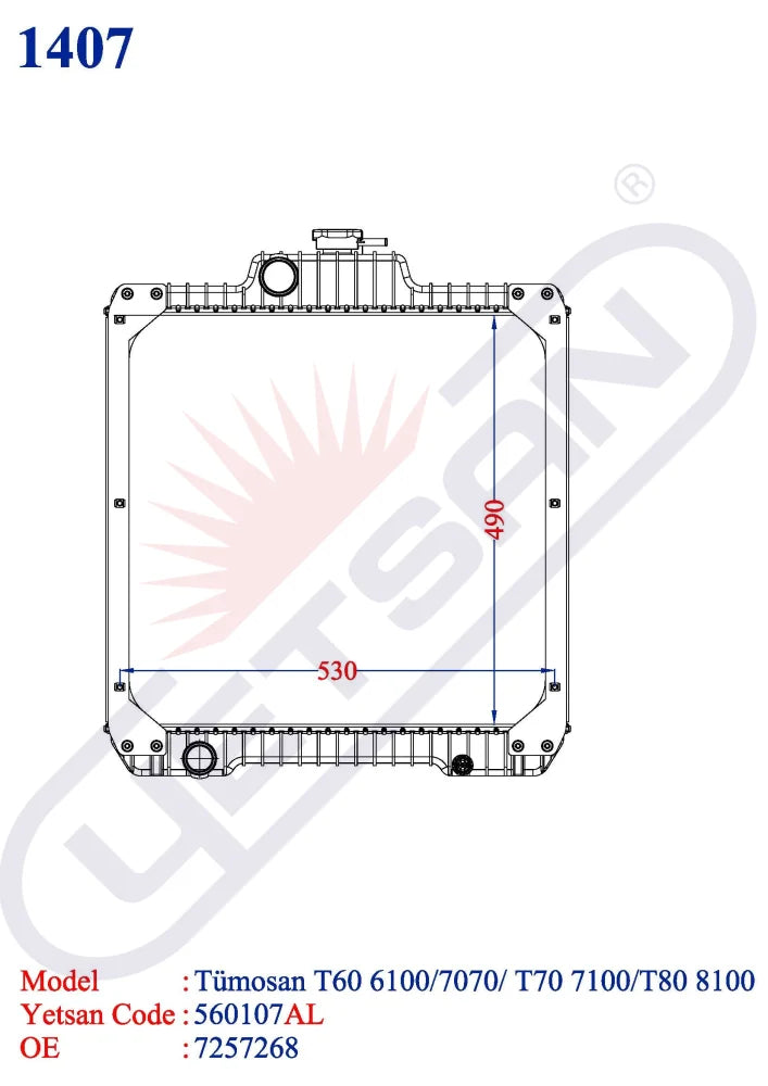 Tumosan T60 6100 / 7070 T70 7100 T80 8100