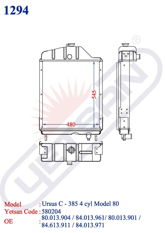 Ursus C - 385 4 Cyl Model 80