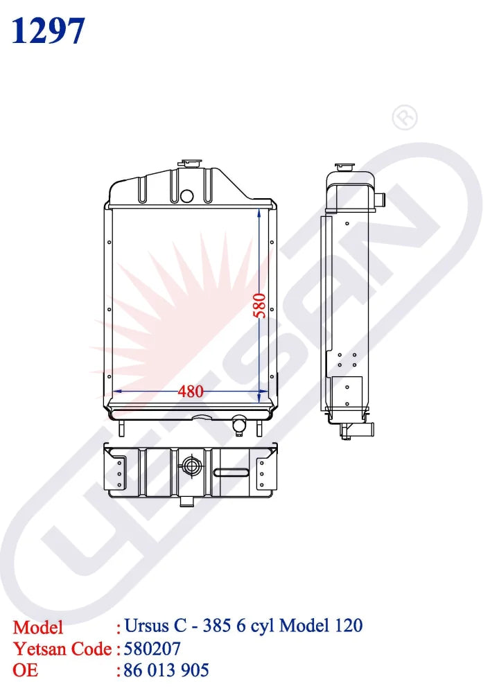 Ursus C - 385 6 Cyl Model 120