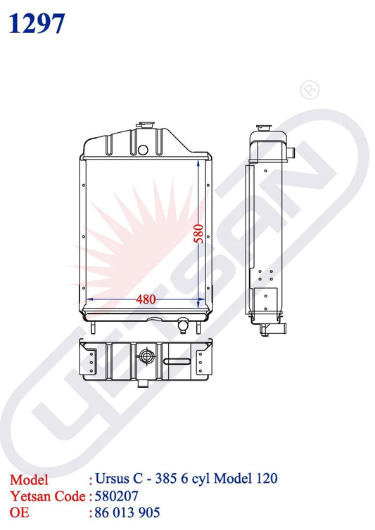 Ursus C - 385 6 Cyl Model 120