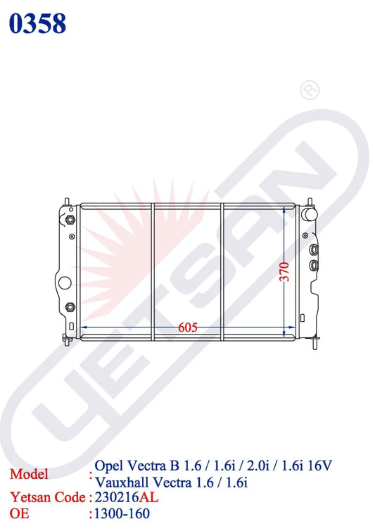 Vauxhall Vectra 1.6 / 1.6I 16V 1.8I 2.0D 2.0I