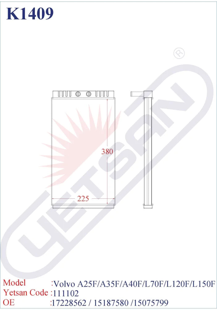 Volvo Volvo A25F / A35F A40F L70F L120F